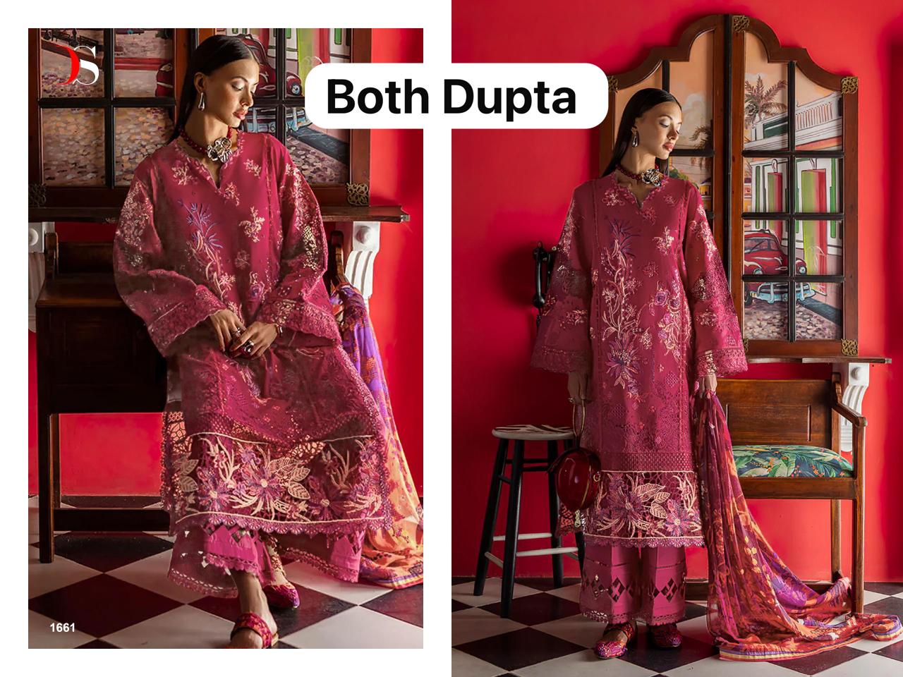 1661 Deepsy Pure Cotton Pakistani Salwar Suits