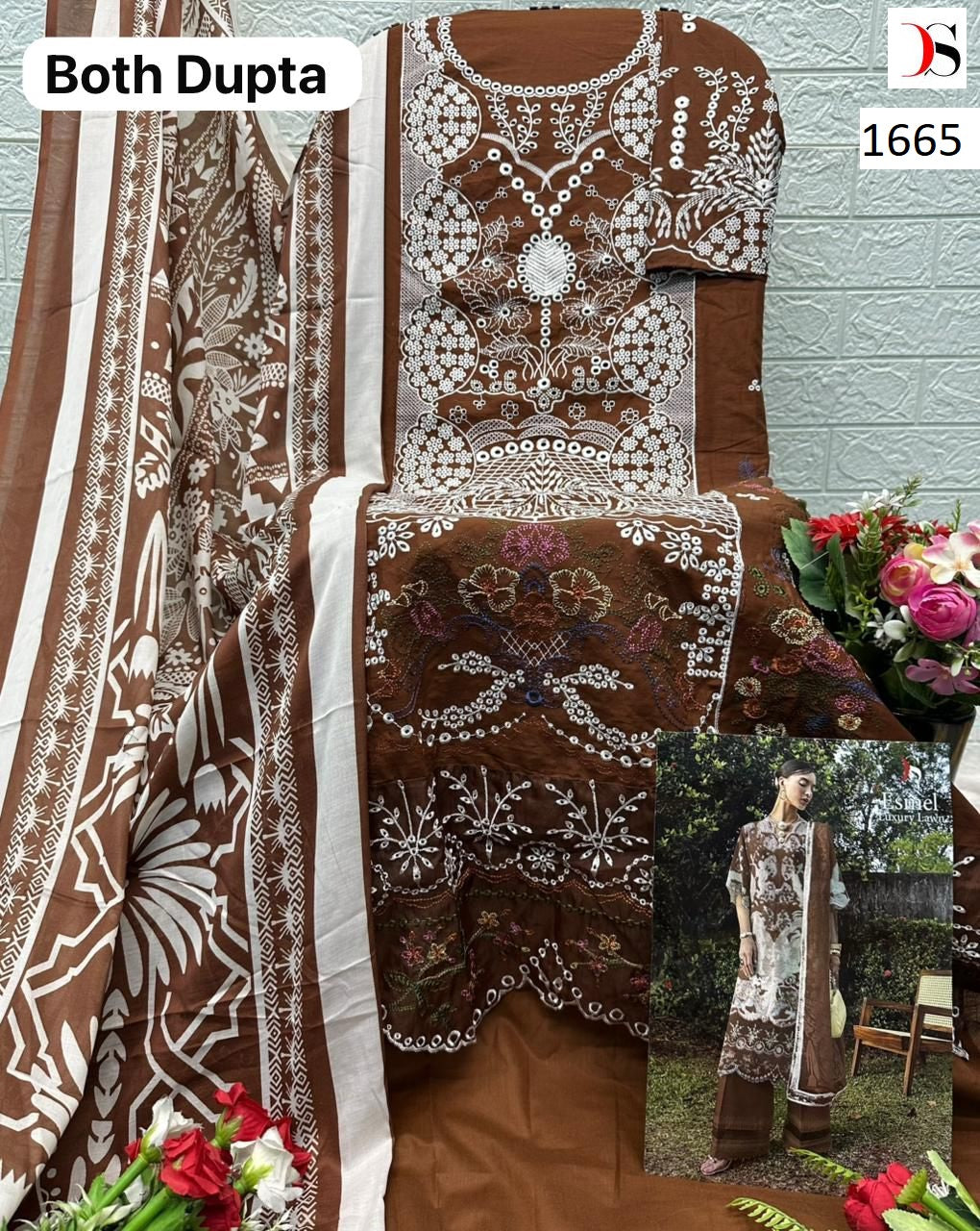 1665 Deepsy Pure Cotton Pakistani Salwar Suits