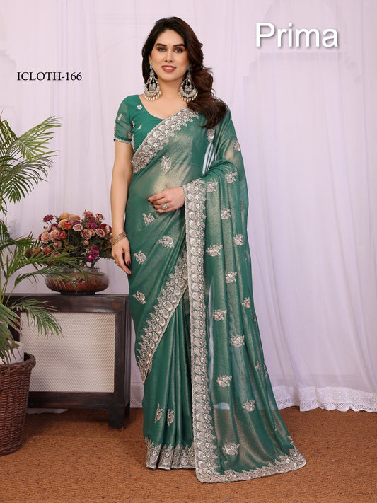 166 Icloth Vol-05 Prima Pure Cotton Sarees