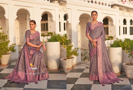 6403 Saanj Pankh Sarees