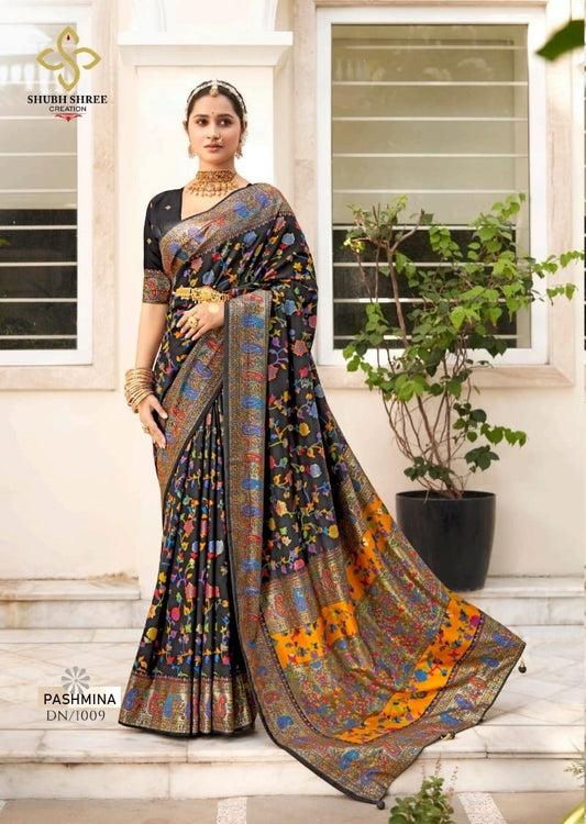 1009 Pashmina Shubh Shree Sarees