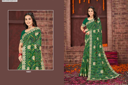 16801 Aashima Jalnidhi Georgette Sarees