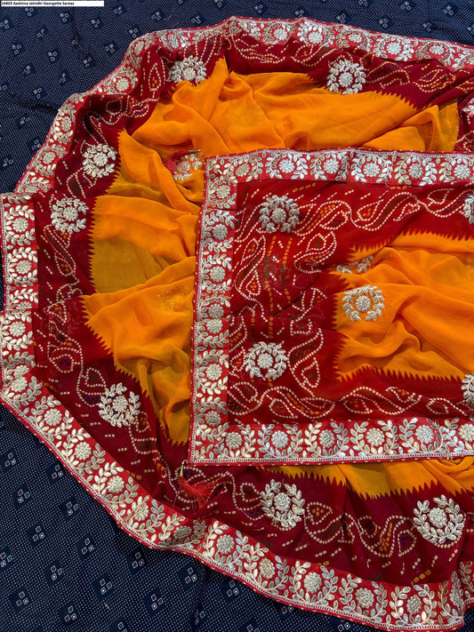 16802 Aashima Jalnidhi Georgette Sarees