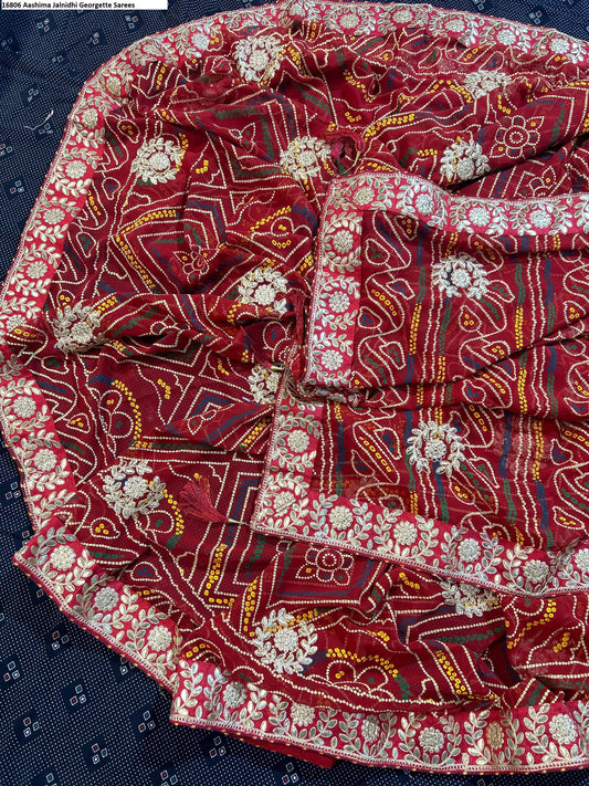 16806 Aashima Jalnidhi Georgette Sarees