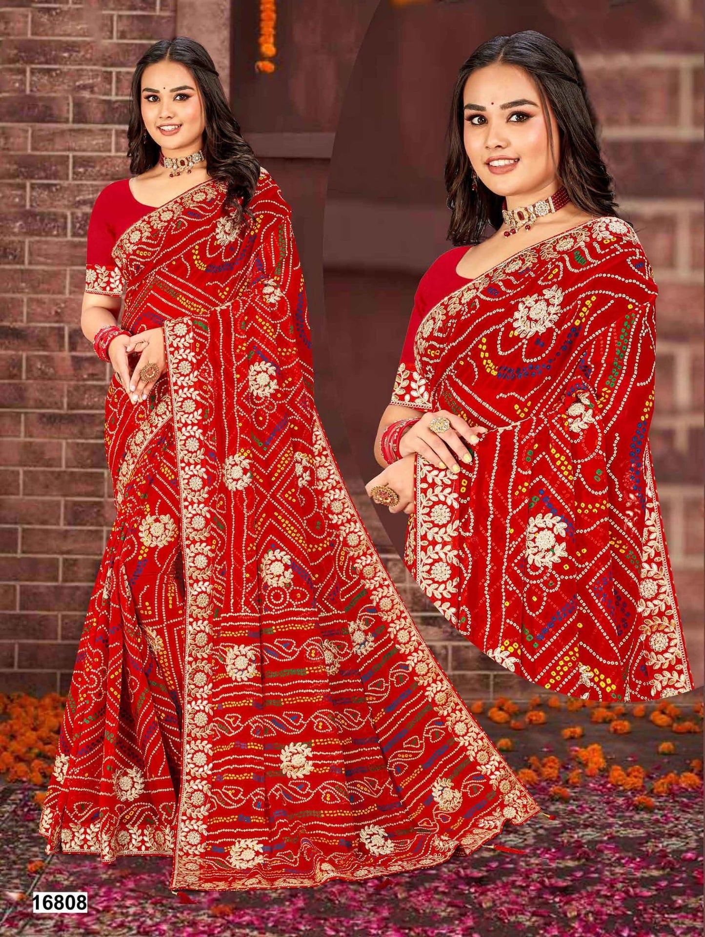 16808 Aashima Jalnidhi Georgette Sarees