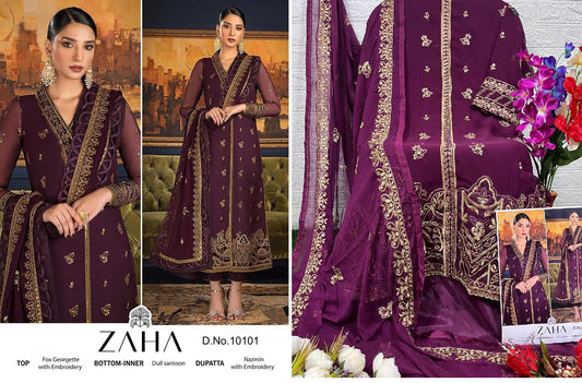 10101 Zaha Pakistani Salwar Suits