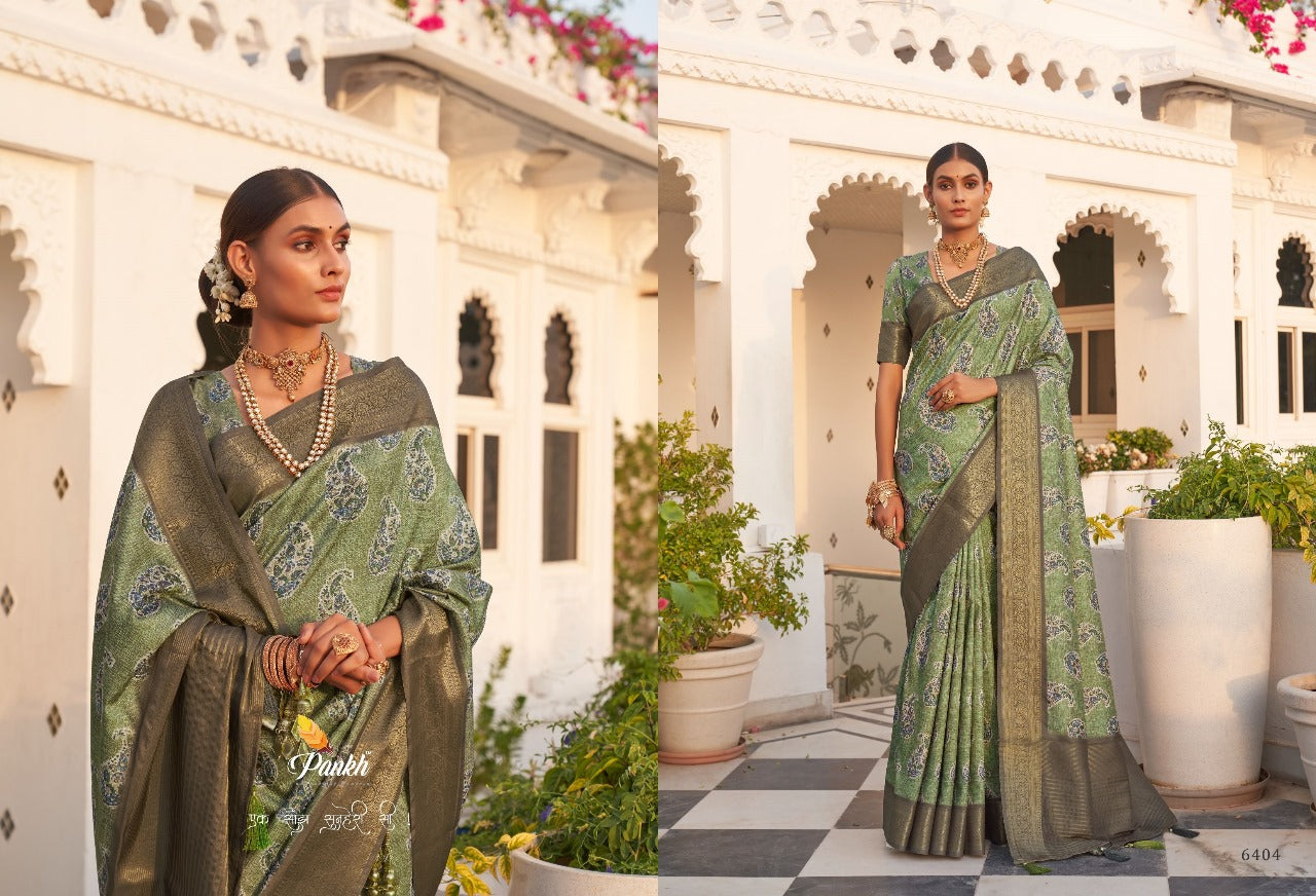6404 Saanj Pankh Sarees