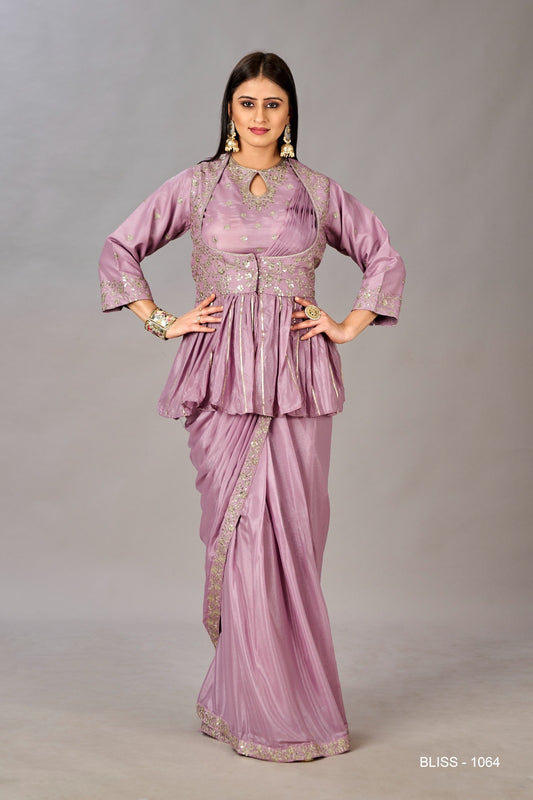 1064 Bliss Jivora Ready To Wear Saree