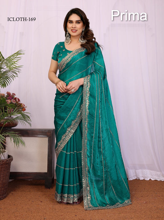 169 Icloth Vol-05 Prima Pure Chiffon Sarees