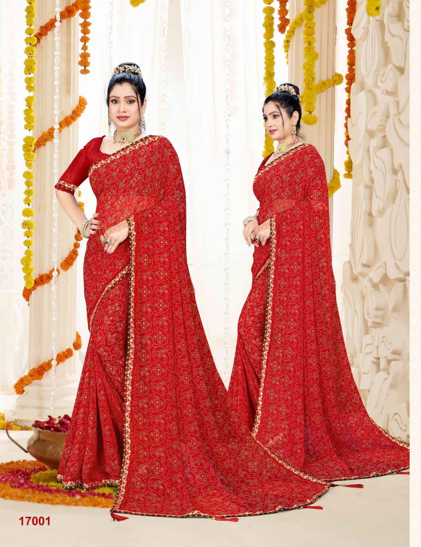 17001 Suhag Jalnidhi Zari Sarees