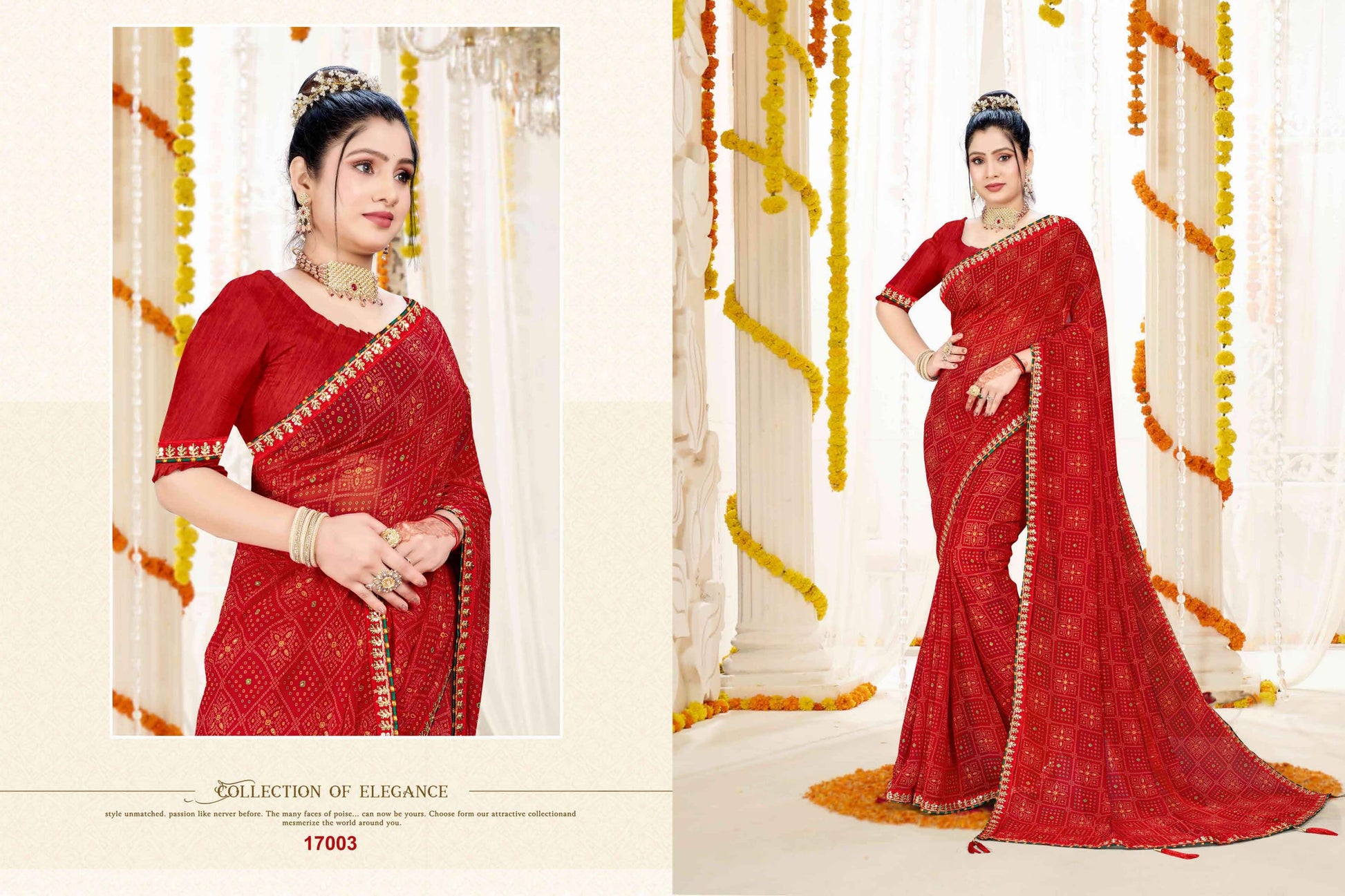 17003 Suhag Jalnidhi Zari Sarees