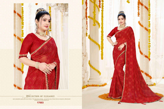 17003 Suhag Jalnidhi Zari Sarees