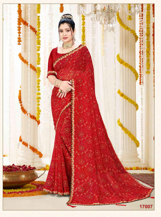 17007 Suhag Jalnidhi Zari Sarees