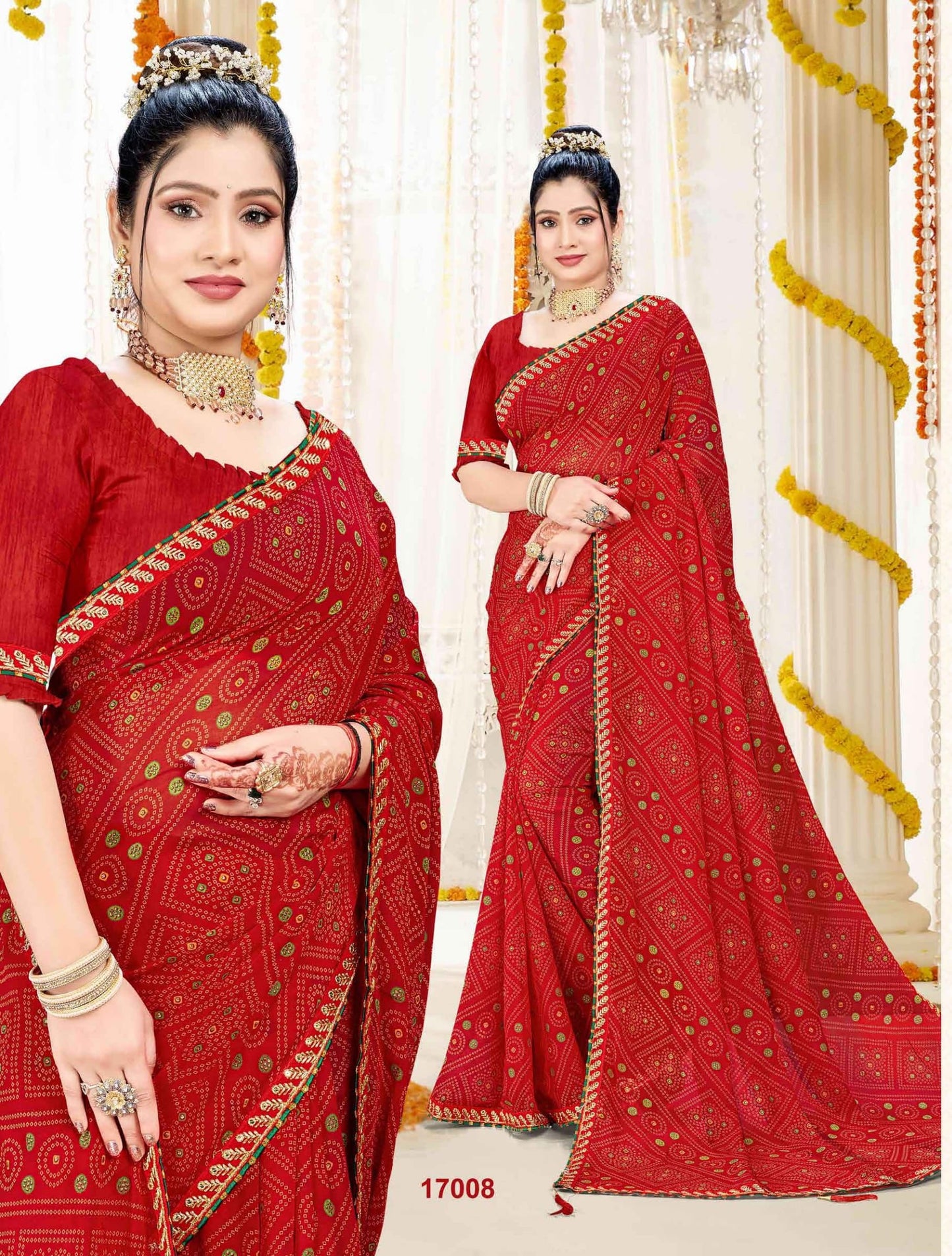 17008 Suhag Jalnidhi Zari Sarees