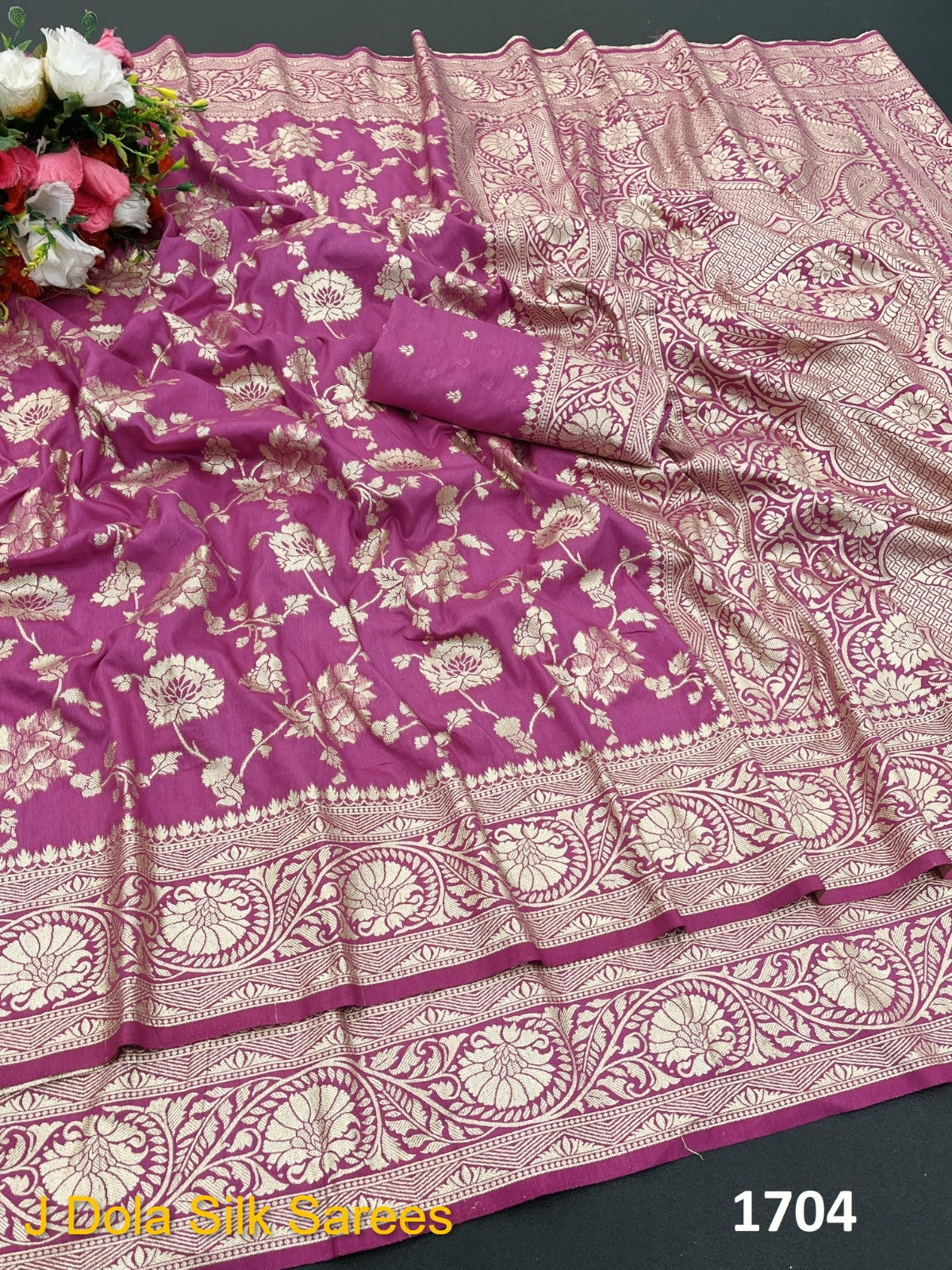 1704 J Dola Silk Sarees