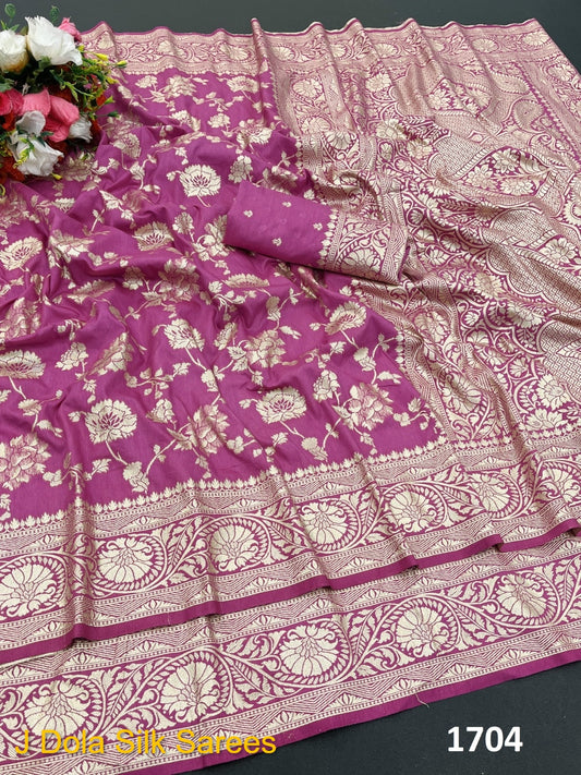 1704 J Dola Silk Sarees