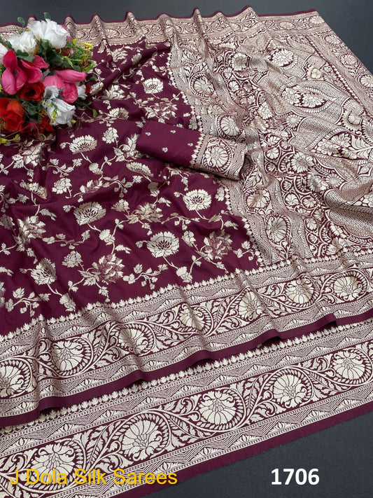 1706 J Dola Silk Sarees