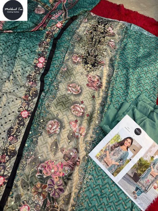 1713D Mehboob Tex Pure Viscose Pakistani Salwar Suits