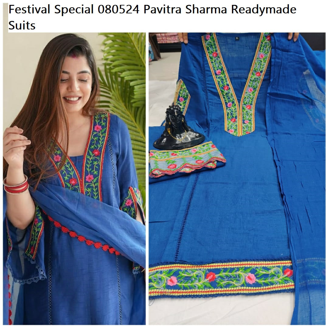 Festival Special 080524 Pavitra Sharma Readymade Suits