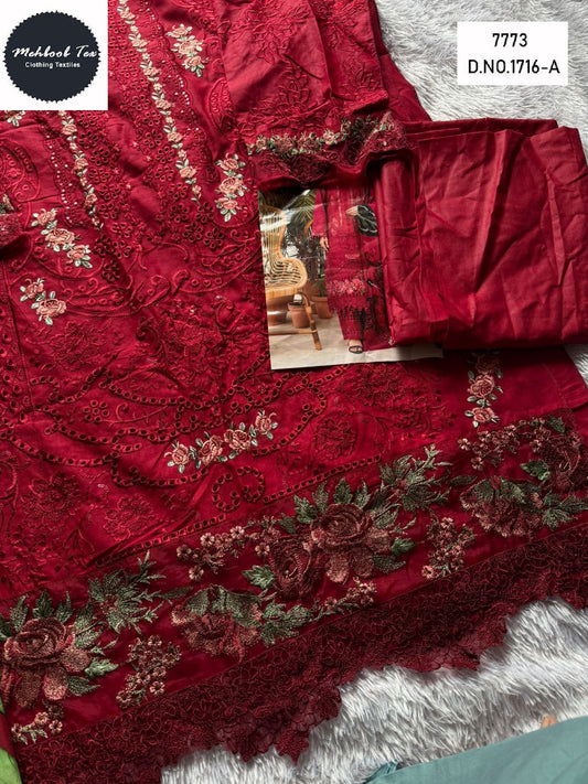 1716-A Mehboob Tex Pure Cotton Pakistani Salwar Suits