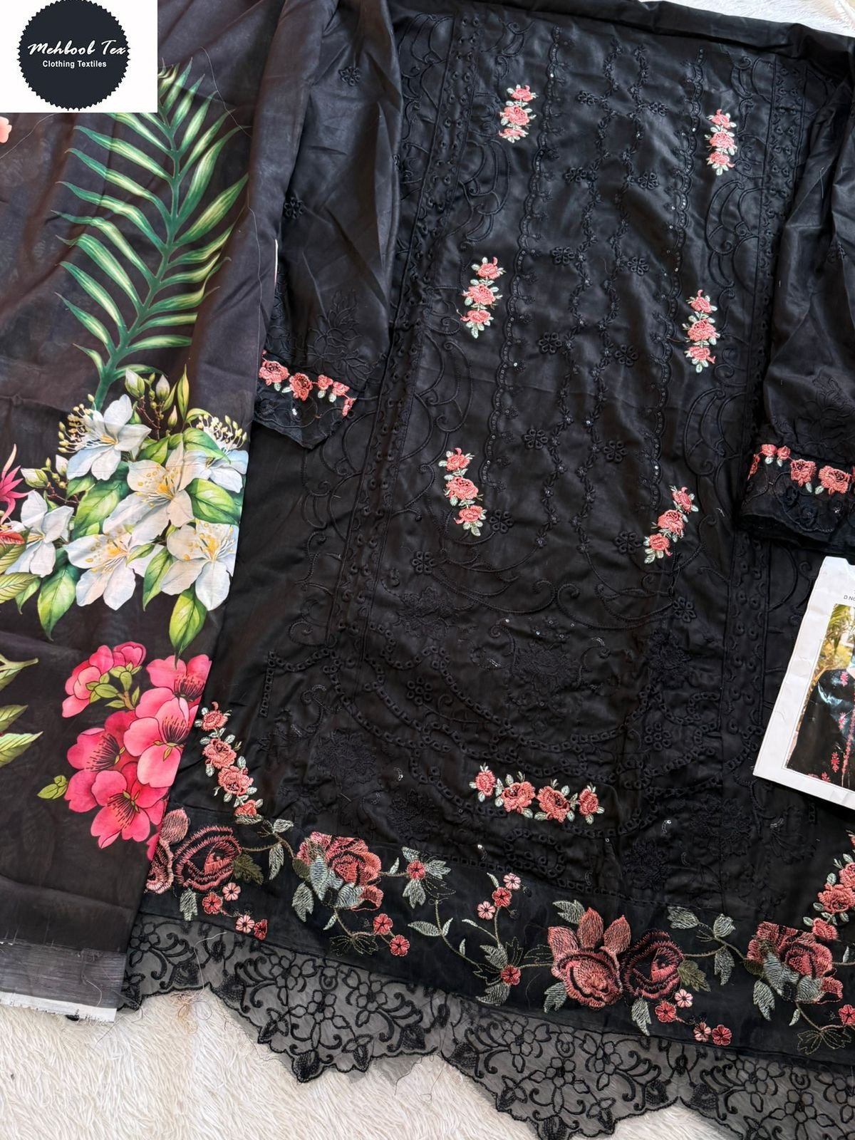 1716-D Mehboob Tex Pure Cotton Pakistani Salwar Suits