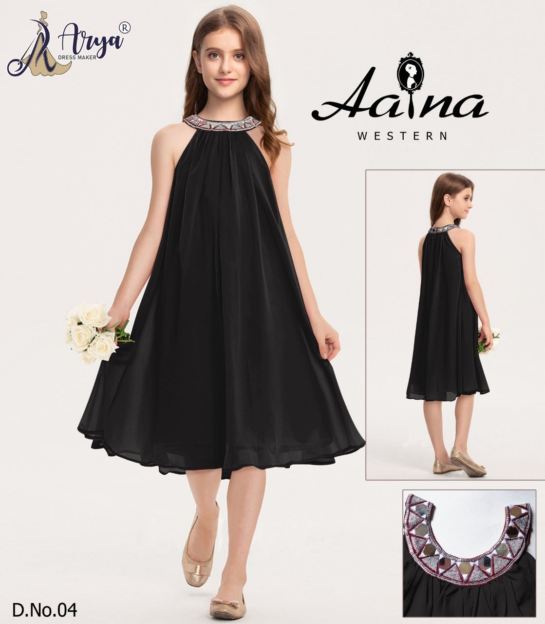 04 Aaina Adm Girls Western Dress