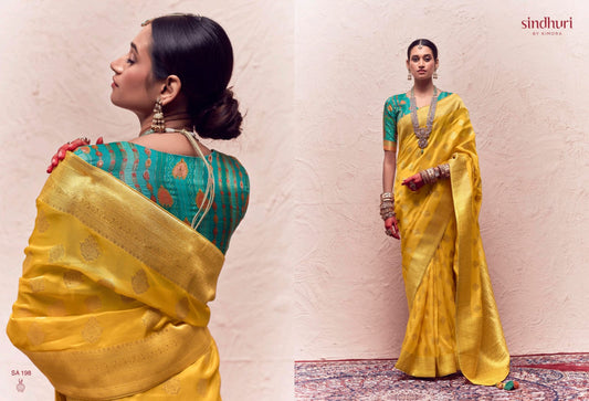 198 Kasturi Kimora Sarees