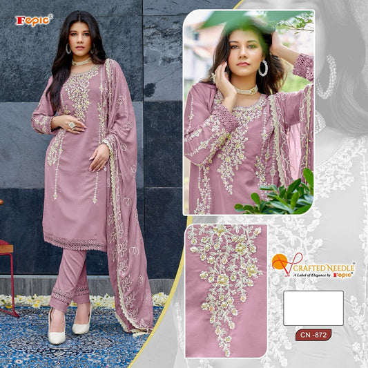 872A Crafted Needle Pakistani Readymade Suits