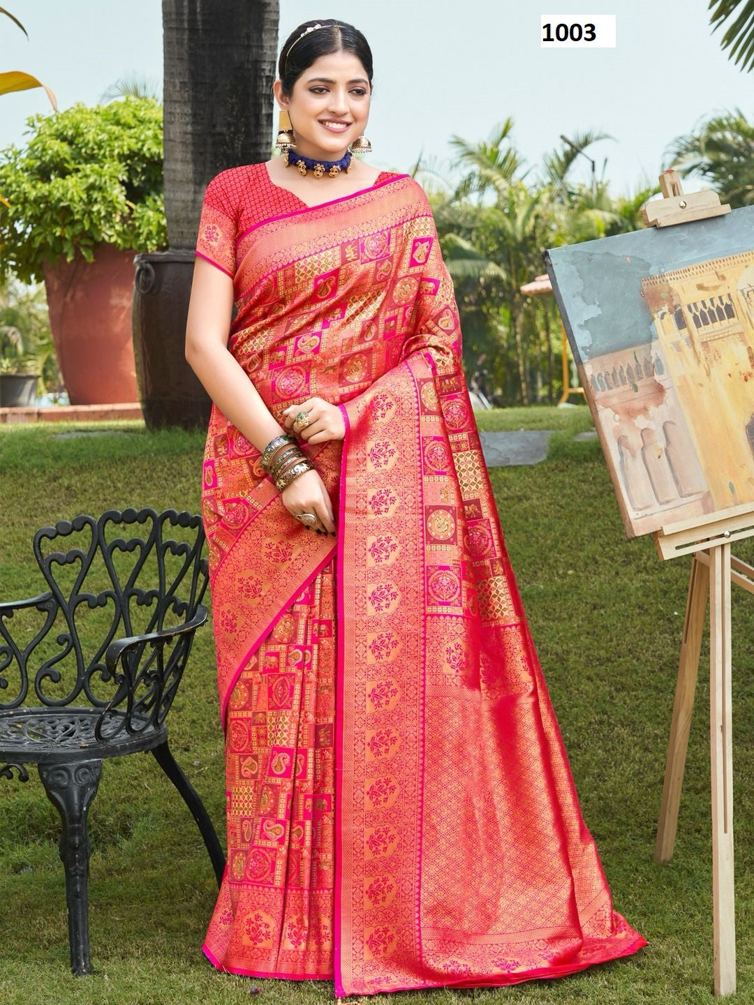 1003 Vaibhavi Vol 3 Sangam Sarees