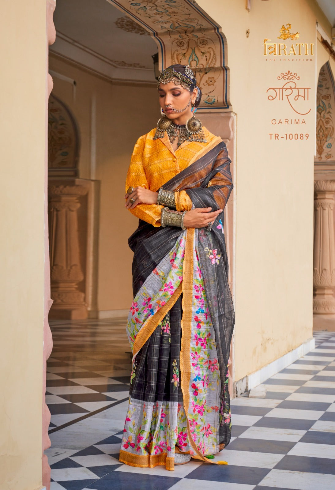 10089 Garima Trirath Sarees