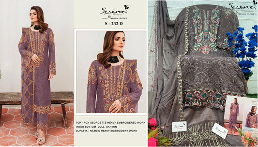 232D Serine Pakistani Salwar Suits