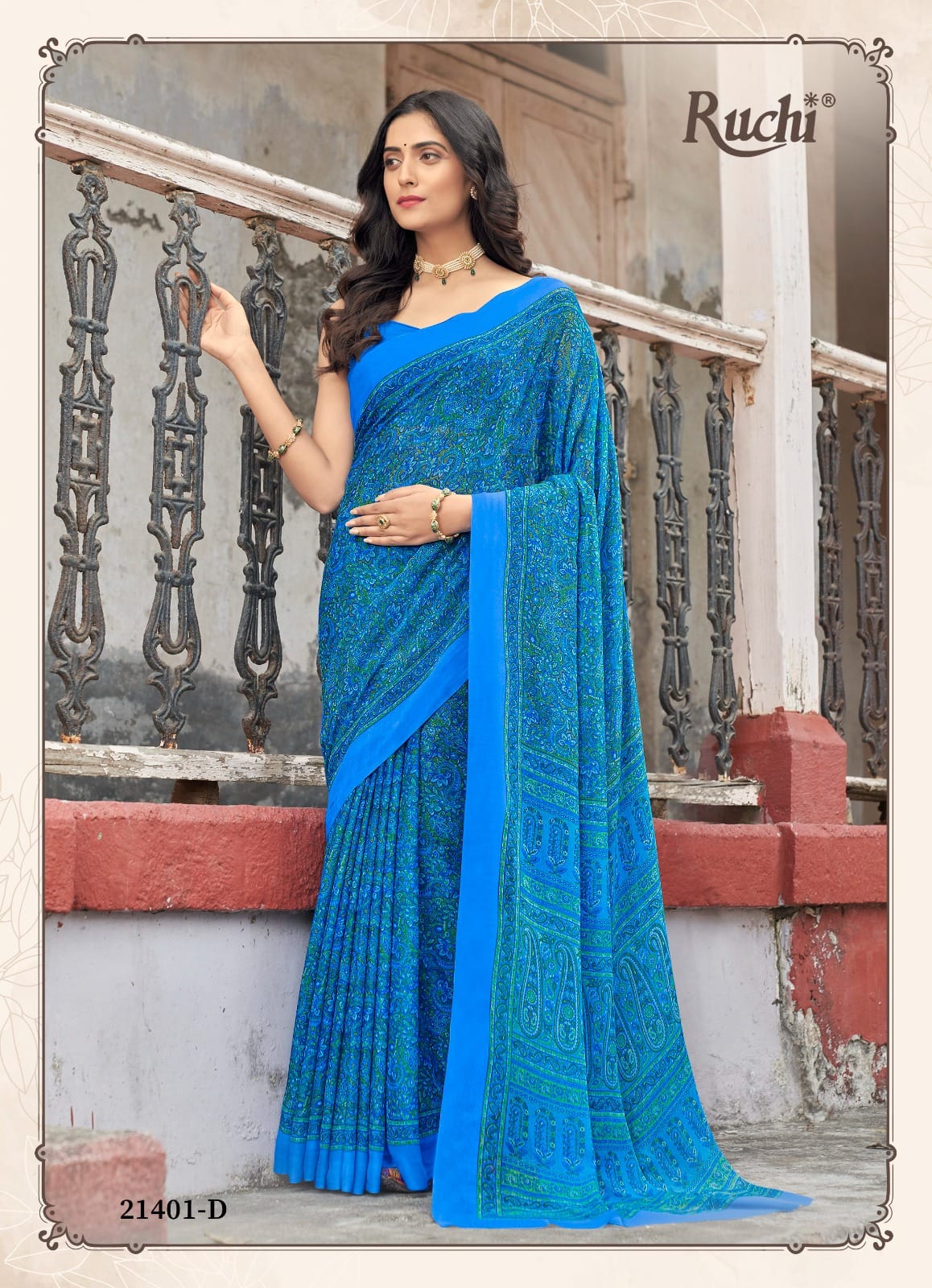 21401D Star Vol 95 Ruchi Sarees