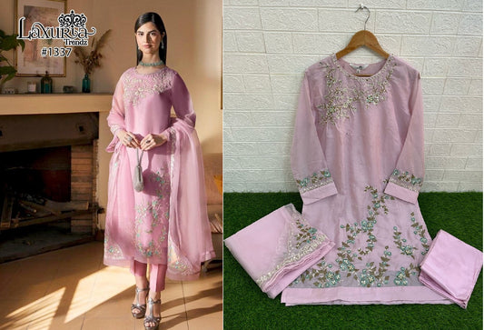 1337 Laxuria Trendz Pakistani Readymade Suits