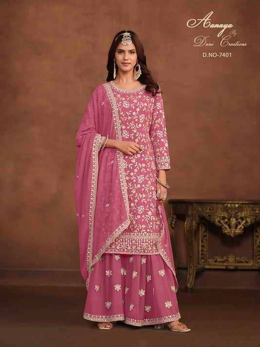 7401 Aanaya Vol 174 Dani Creation Unstitched Suits