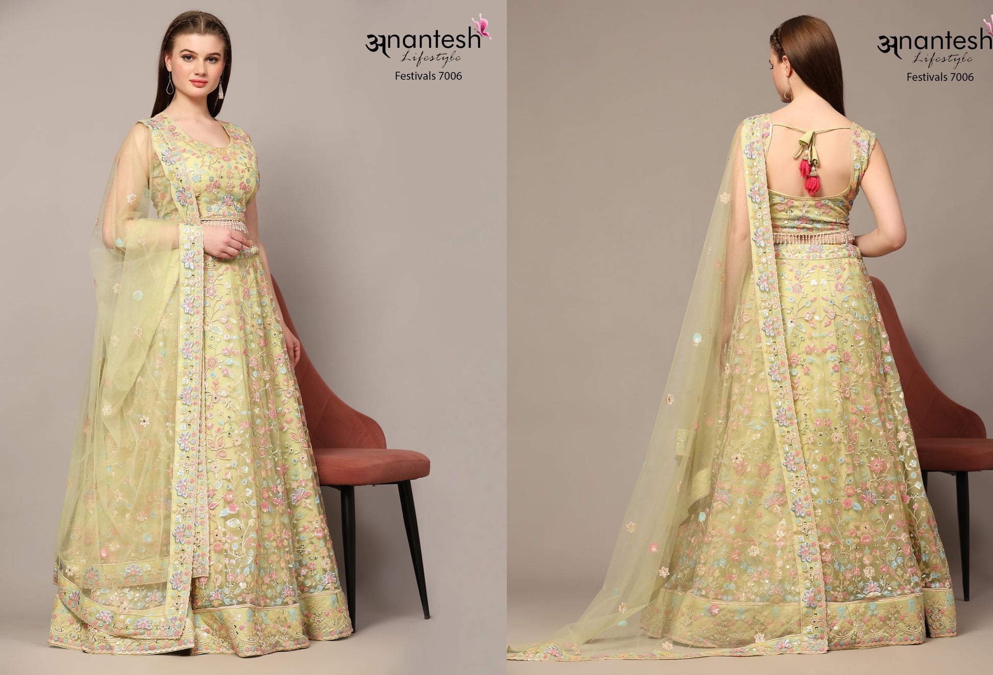7006 Anantesh Readymade Lehenga Choli