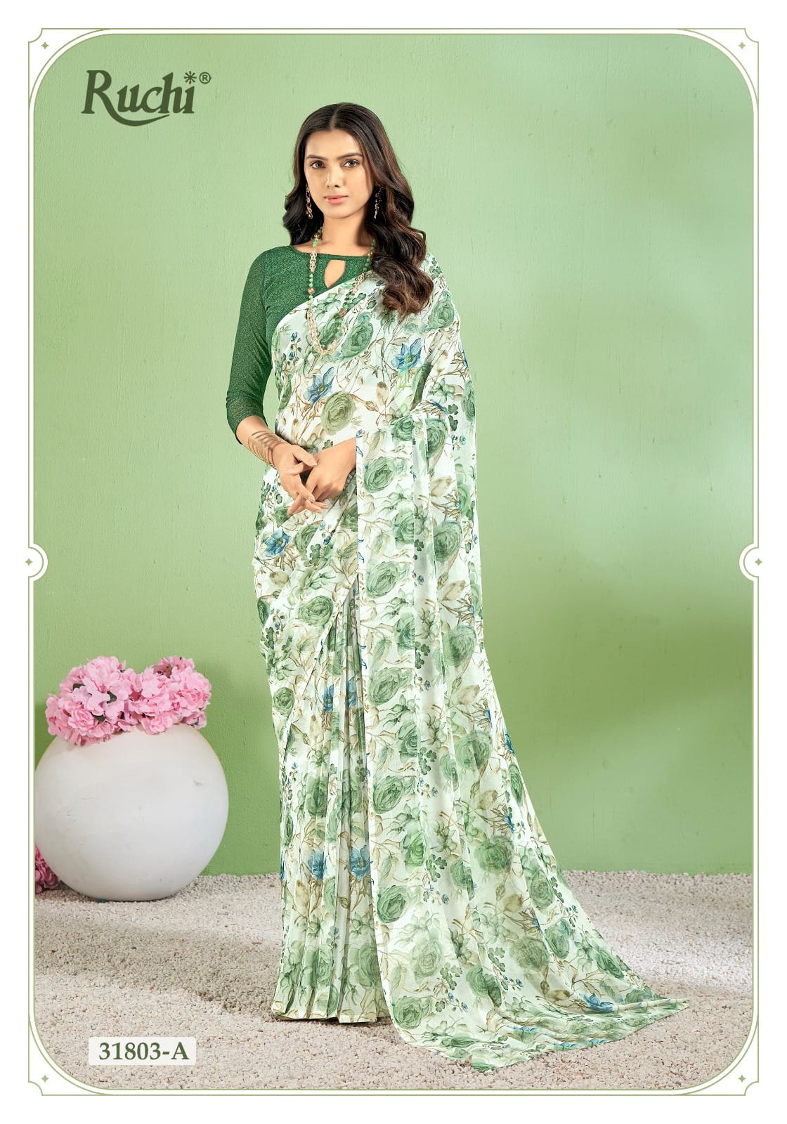 31803A Star Vol 154 Ruchi Sarees