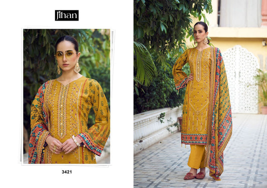 3421 Bin Saeed Vol 10 Jihan Pakistani Salwar Suits