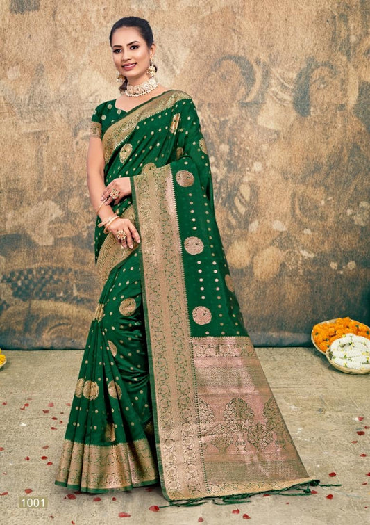 1001 Plazzo Silk Vol 3 Bunawat Sarees
