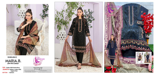 254C Dinsaa Suit Pakistani Salwar Suits