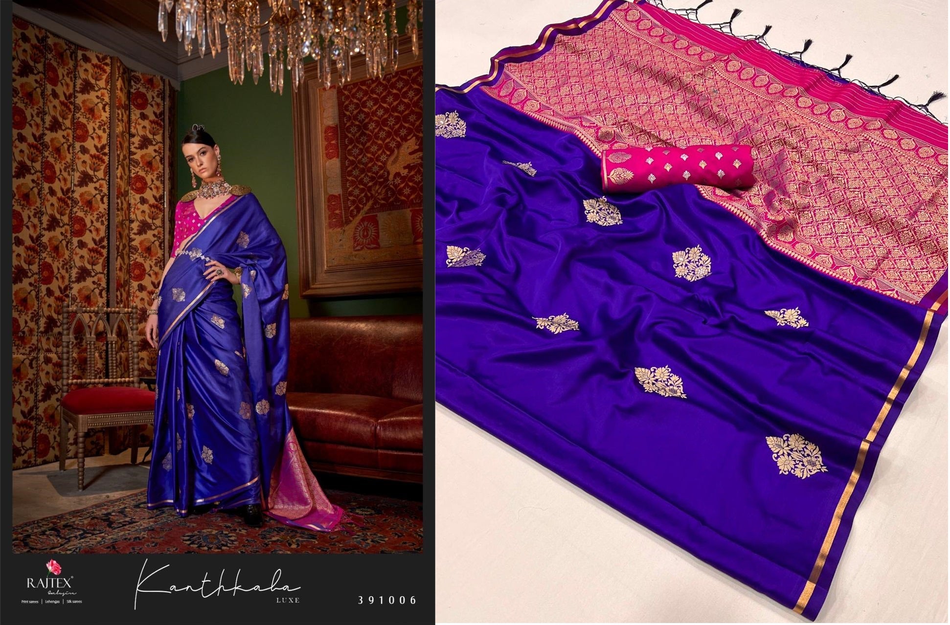 391006 Kanthkala Luxe Rajtex Sarees