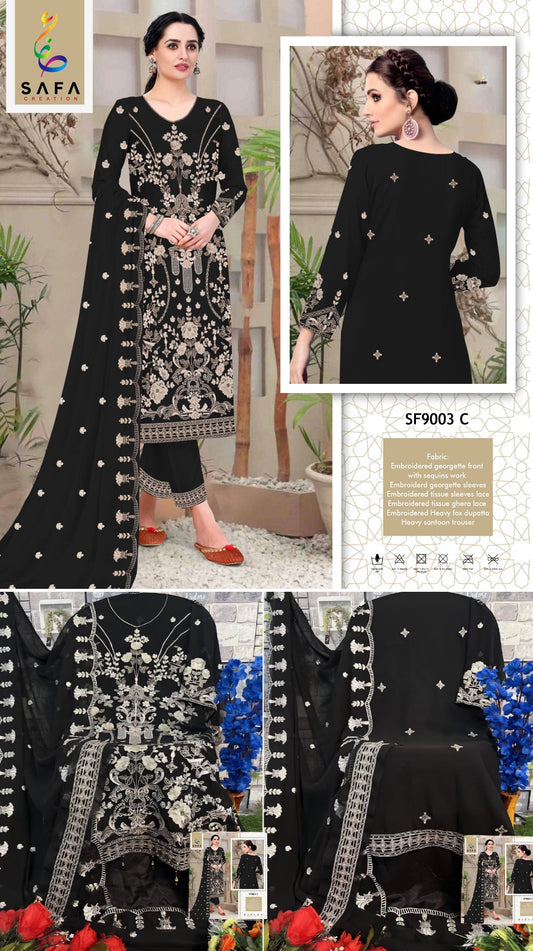 9003C Safa Creation Pakistani Salwar Suits