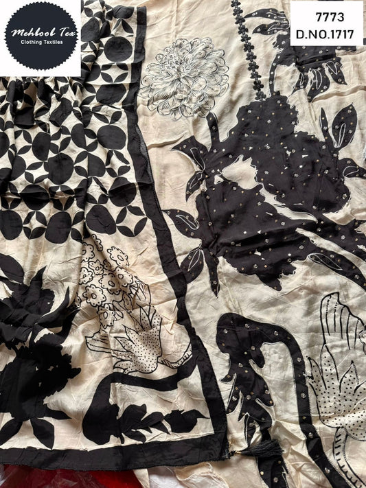 1717 Mehboob Tex Printed Karachi Unstitched Suits