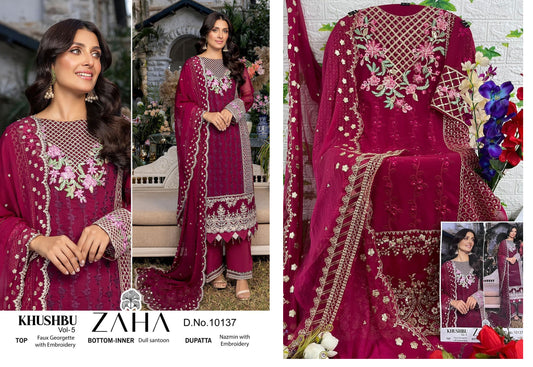 10137 Zaha Pakistani Salwar Suits