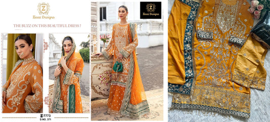 371 Ziaaz Designs Pakistani Salwar Suits