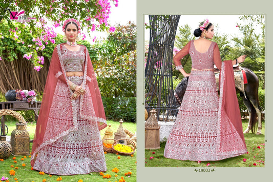 19003 Zeeya Sakshi Varni Fabrics Lehenga Choli
