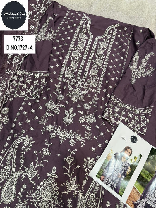1727-A Mehboob Tex Pure Cotton Pakistani Salwar Suits
