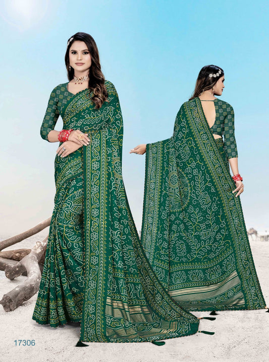 17306 Tarang Jalnidhi Printed Sarees