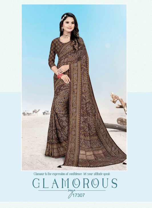 17307 Tarang Jalnidhi Printed Sarees