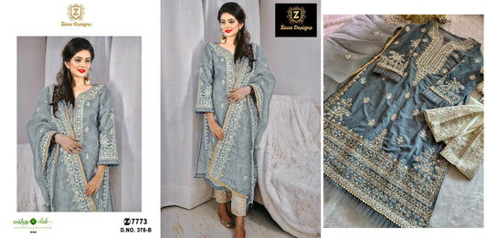 378-B Ziaaz Designs Pakistani Salwar Suits