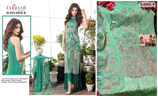 3022B Zarqash Pakistani Salwar Suits
